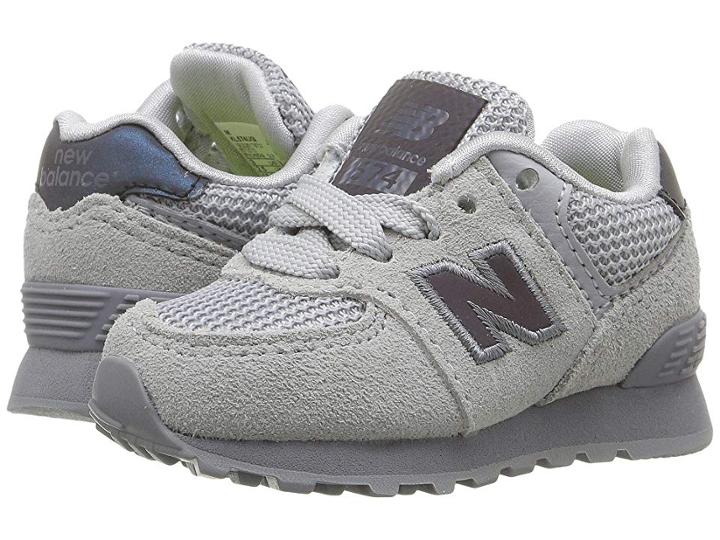 New Balance Kids Kl574v1 (big Kid) (grey/grey Urban Twilight) Kids Shoes