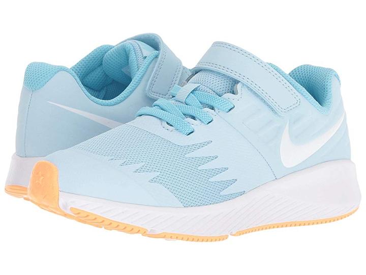 Nike Kids Star Runner (little Kid) (cobalt Tint/white/blue Chill) Girls Shoes
