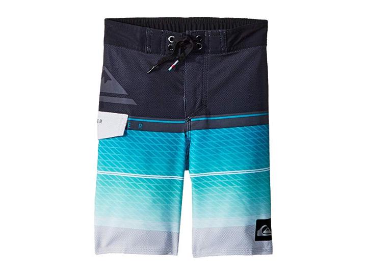 Quiksilver Kids Highline Slab Boardshorts (toddler/little Kids) (typhoon) Boy's Swimwear