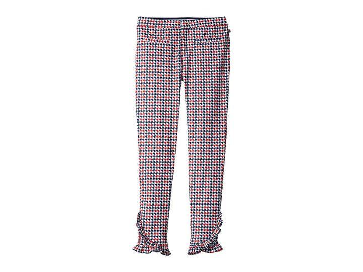 Tommy Hilfiger Kids Houndstooth Pants (little Kids/big Kids) (flag Blue) Girl's Casual Pants