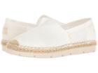 Bobs From Skechers Flexpadrille 2 (white) Women's Flat Shoes