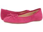 Nine West Batoka Ballerina Flat (pink Suede) Women's Shoes