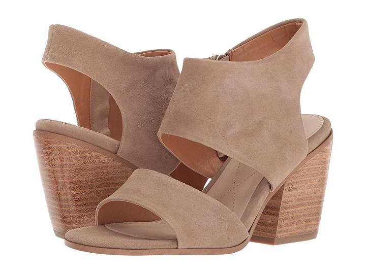Isola Ravenna (barley King Suede) Women's Toe Open Shoes