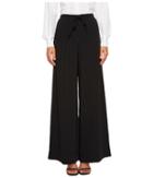 Mcq Long Casual Soft Pinstripe Pants (darkest Black) Women's Dress Pants