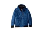 The North Face Kids Camo Quilt Insulated Hoodie (little Kids/big Kids) (shady Blue) Boy's Sweatshirt