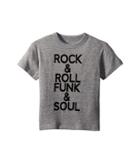 Chaser Kids Extra Soft Rock Soul Tee (toddler/little Kids) (streaky Grey) Boy's T Shirt
