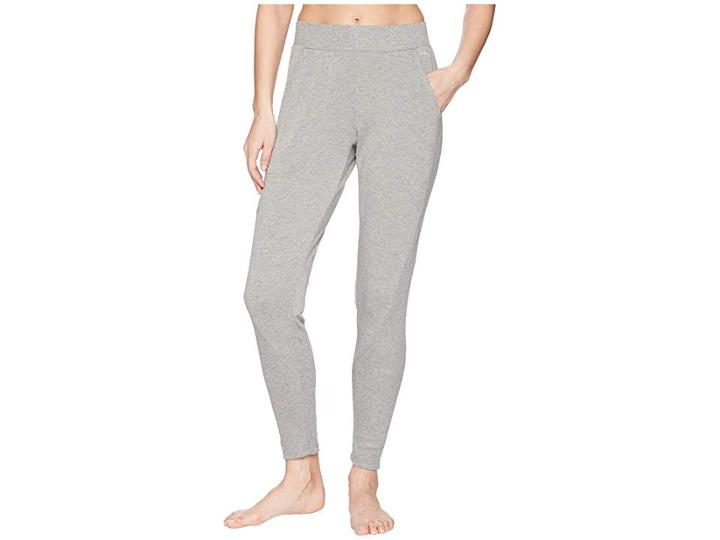 Jockey Active Skinny Tapered Pants (light Charcoal) Women's Casual Pants
