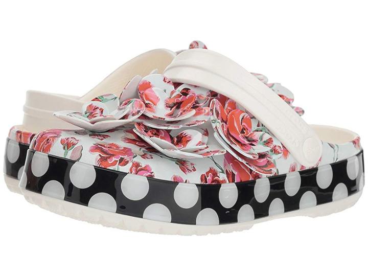 Crocs Crocband Timeless Clash Roses Clog (floral/dots) Clog Shoes