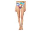 Trina Turk Radiant Blooms High-waist Bottoms (multicolored) Women's Swimwear