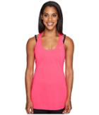 New Balance Lace-up Accelerate Tunic (alpha Pink) Women's Sleeveless