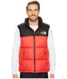 The North Face Novelty Nuptse Vest (tnf Red/tnf Black) Men's Vest