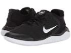 Nike Kids Free Rn (big Kid) (black/white) Boys Shoes