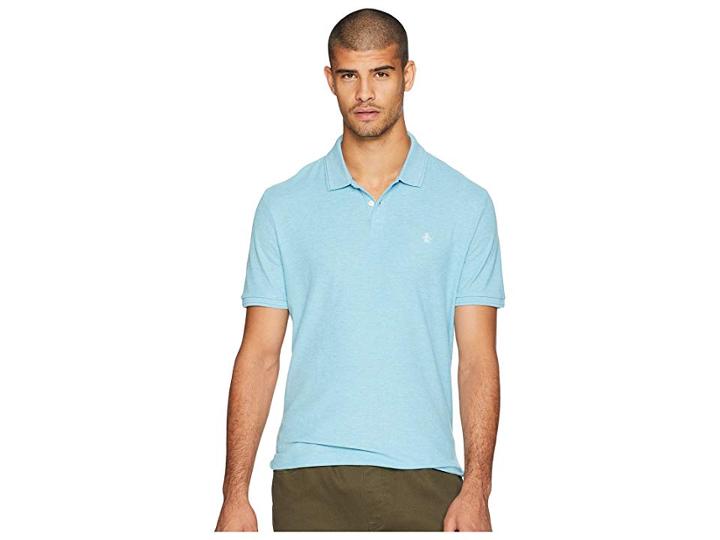 Original Penguin Daddy-o Polo 2.0 Classic Fit (delphinium Blue) Men's Clothing