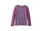 Smartwool Kids Merino 250 Base Layer Pattern Crew (little Kids/big Kids) (meadow Mauve) Men's Clothing
