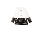 Urban Republic Kids Raincoat Color Block Jacket (little Kids/big Kids) (white) Girl's Coat