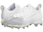 Nike Hyperdiamond 2 Keystone (wolf Grey/white/white/pure Platinum) Women's Cleated Shoes