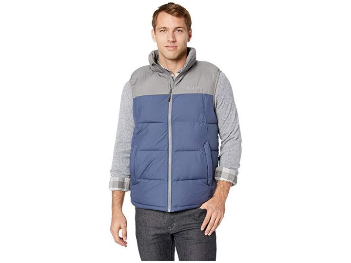 Columbia Pike Lake Vest (boulder/dark Mountain) Men's Vest