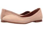Frye Carson Ballet (blush Oiled Nubuck) Women's Flat Shoes
