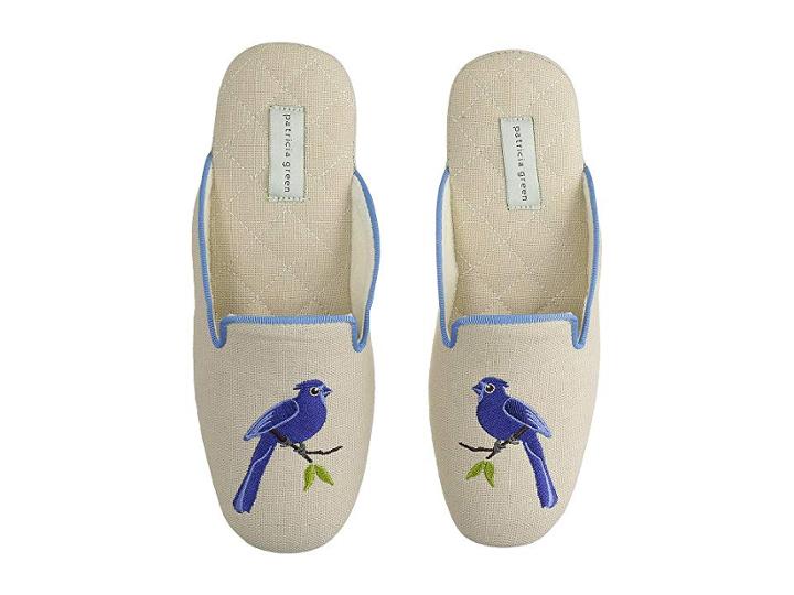 Patricia Green Bluebird (linen Blue) Women's Shoes