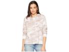 Alternative Burnout French Terry Day Off Hoodie (blush Camo) Women's Sweatshirt