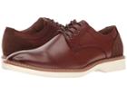 Florsheim Union Plain Toe Oxford (brown Smooth/brown Suede) Men's Lace Up Casual Shoes