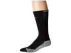 Nike Nikegrip Vapor Crew Football Socks (black/white/white) Men's Crew Cut Socks Shoes