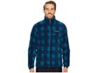 Columbia Steens Mountaintm Print Jacket (phoenix Blue Plaid) Men's Coat