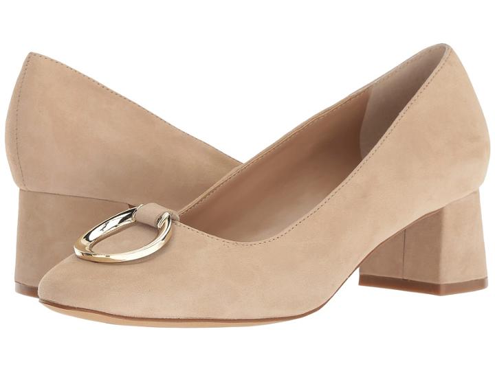 Tahari Mavis (cappuccino Kid Suede) Women's Shoes