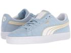 Puma Suede Varsity (cerulean/puma White) Women's Shoes