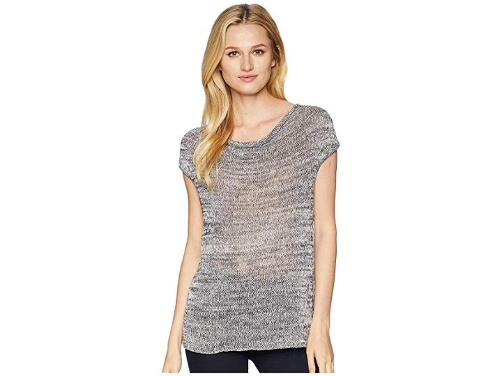 Nic+zoe Starry Eyed Top (pearl Mix) Women's Clothing