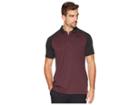 Nike Golf Dry Polo Raglan (burgundy Crush/black/heather/black) Men's Clothing