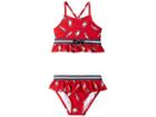 Janie And Jack Nautical Two-piece Swimsuit (toddler/little Kids/big Kids) (red Crab Print) Girl's Swimwear Sets
