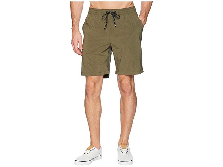 Quiksilver Waterman Suva Amphibian Walkshorts 19 (ivy Green) Men's Shorts