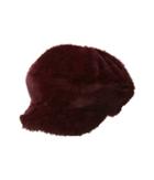 Steve Madden Fur Baker Hat (burgundy) Caps
