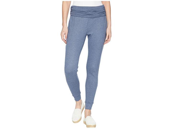 Alternative Vintage Heavy Knit Namaste Jogger (admiral Blue) Women's Casual Pants