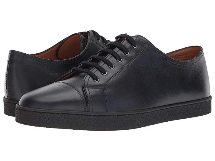 John Lobb Levah Sneaker (navy) Men's Lace Up Casual Shoes