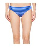 Lauren Ralph Lauren City Stripe Hipster Bottom (blue/white) Women's Swimwear