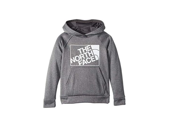 The North Face Kids Surgent 2.0 Pullover Hoodie (little Kids/big Kids) (tnf Medium Grey Heather/tnf White) Boy's Sweatshirt