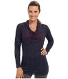 Lole Sheer 3 L/s Top (north Sea H Gem Stripe) Women's Long Sleeve Pullover
