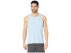 Nike Dry Miler Tank Top (psychic Blue/heather/reflective Silver) Men's Sleeveless
