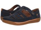 Clarks Un Haven Cove (navy Nubuck) Women's Shoes