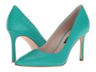 Nine West Emmala Pump (green Leather) Women's Shoes