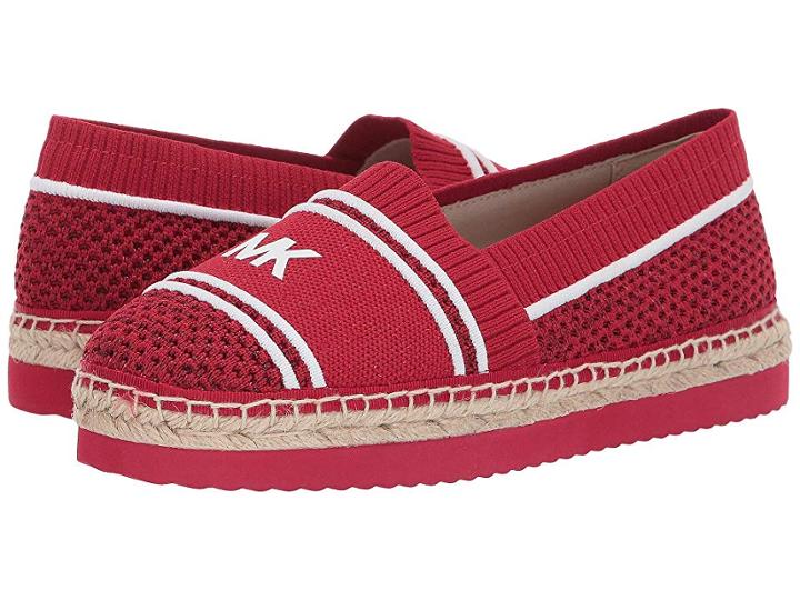 Michael Michael Kors Raya Espadrille (bright Red) Women's Shoes