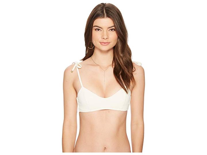 Vitamin A Swimwear Zuma Bralette (natural Ecolux) Women's Swimwear