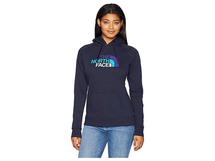 The North Face Half Dome Pullover Hoodie (urban Navy Multi) Women's Sweatshirt
