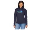 The North Face Half Dome Pullover Hoodie (urban Navy Multi) Women's Sweatshirt