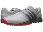 Adidas Golf 360 Traxion (light Onix/core Black/scarlet) Men's Golf Shoes
