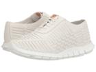 Cole Haan Zerogrand Huarache Oxford (optic White Leather) Women's Lace Up Casual Shoes