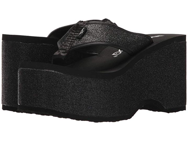 Rocket Dog Bigtop (black Stardust) Women's Sandals