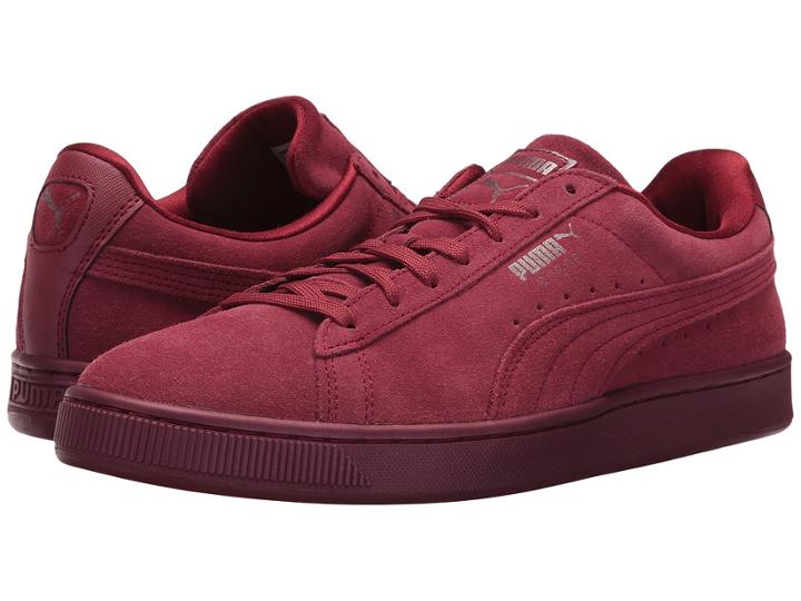 Puma Suede Classic Anodized (tibetan Red/tibetan Red) Men's  Shoes